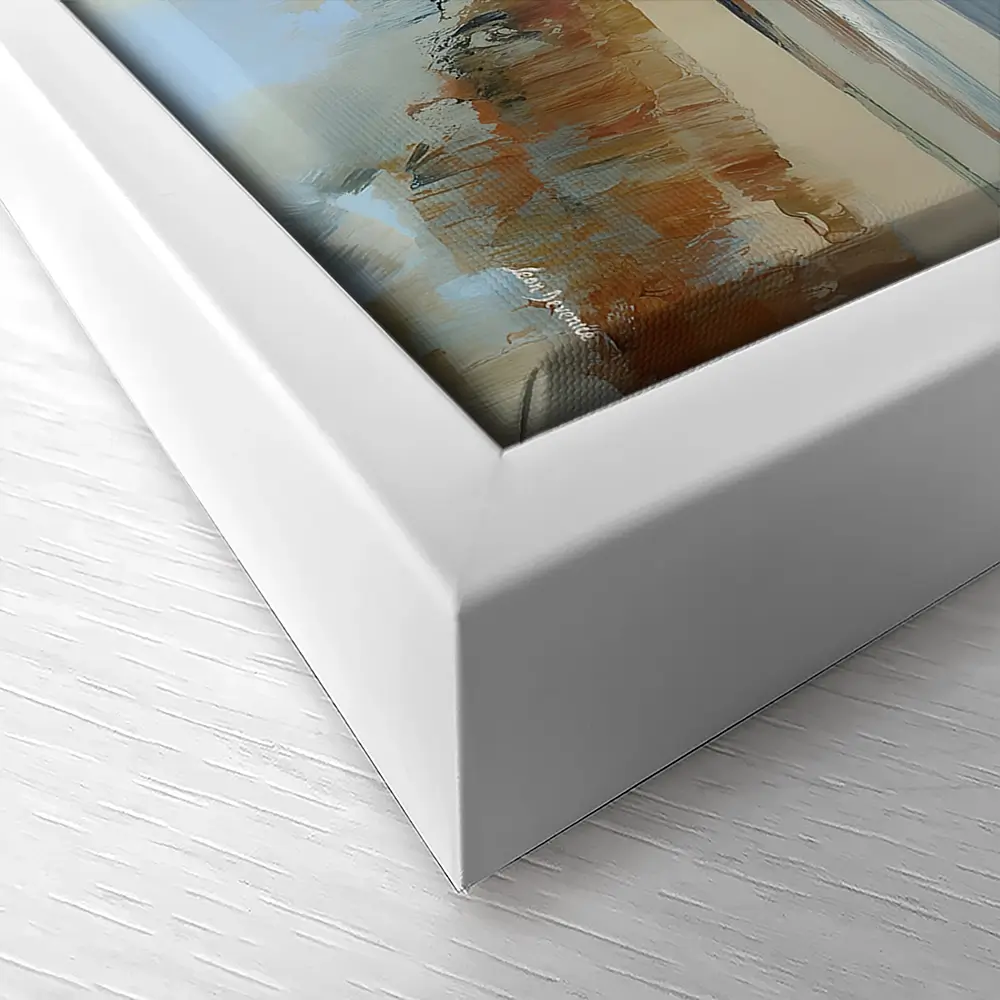 Serene Distant Hills Canvas Print Serene Distant Hills Canvas Print wall art product Leon Devenice