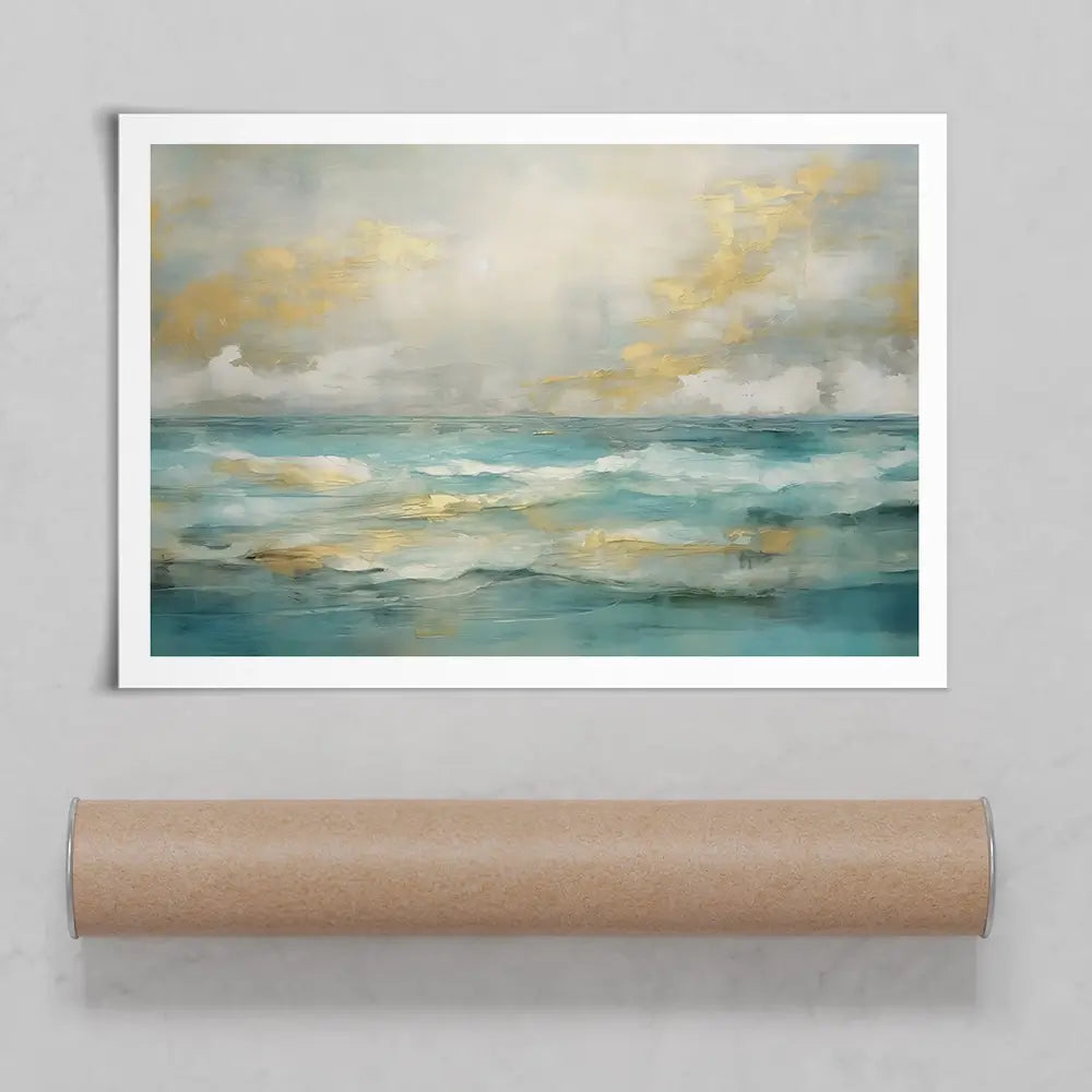 Serene Green Art Print Serene Green Art Print wall art product Art Print Shop