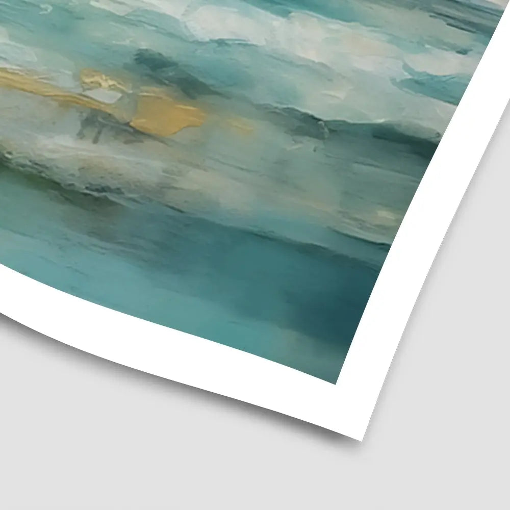 Serene Green Art Print Serene Green Art Print wall art product Art Print Shop