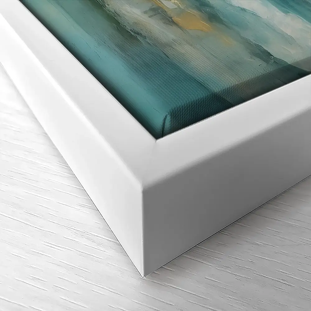 Serene Green Canvas Print Serene Green Canvas Print wall art product Art Print Shop