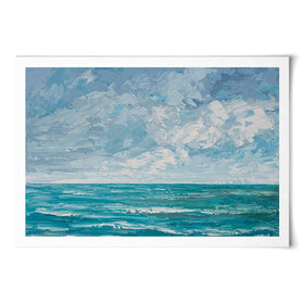 Serene Ocean Art Print Serene Ocean Art Print wall art product Olga Tkachyk