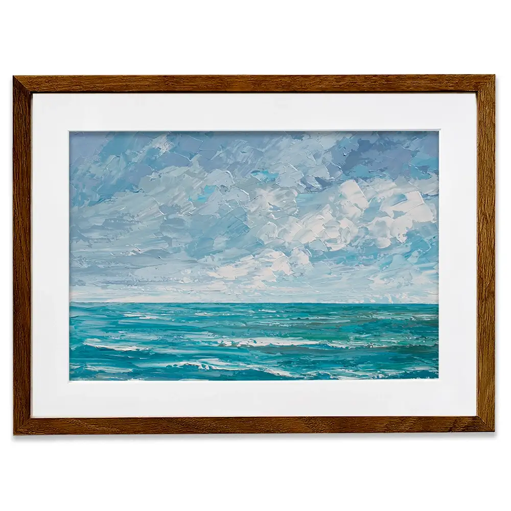 Serene Ocean Framed Art Print Serene Ocean Framed Art Print wall art product Olga Tkachyk