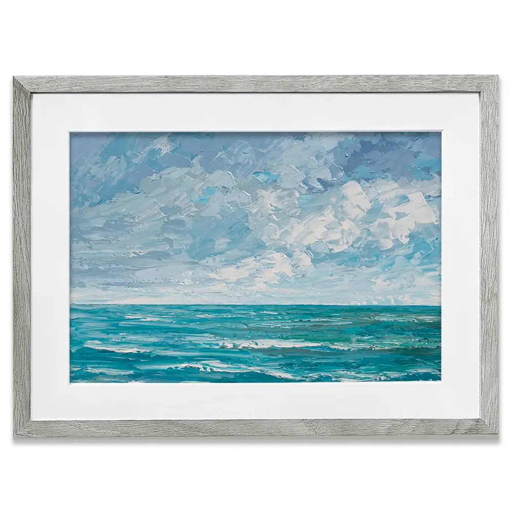 Serene Ocean Framed Art Print Serene Ocean Framed Art Print wall art product Olga Tkachyk