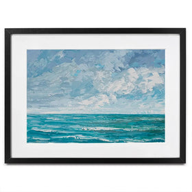 Serene Ocean Framed Art Print Serene Ocean Framed Art Print wall art product Olga Tkachyk
