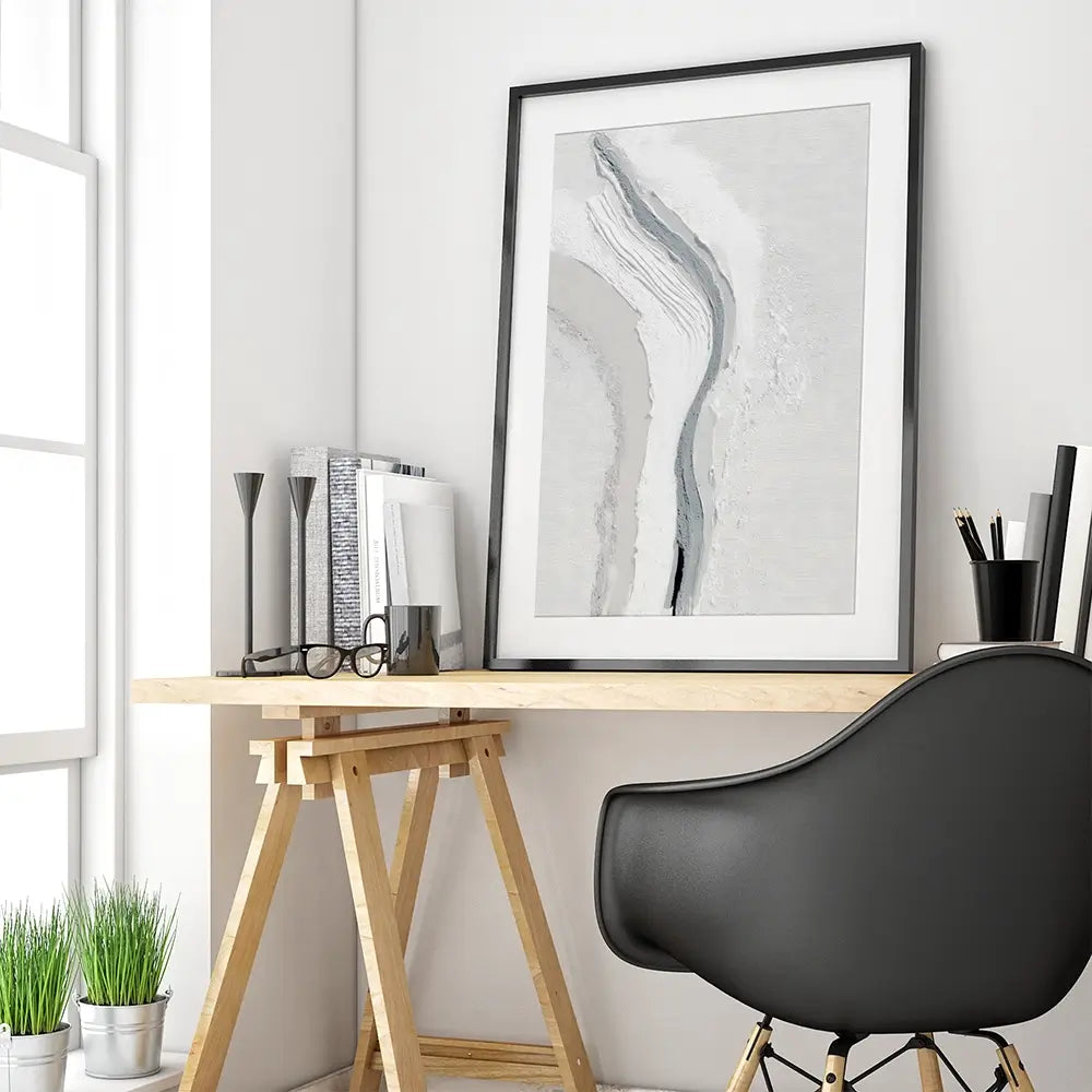 Serene Pathway Framed Art Print Serene Pathway Framed Art Print wall art product LSR Design Studio - Independent