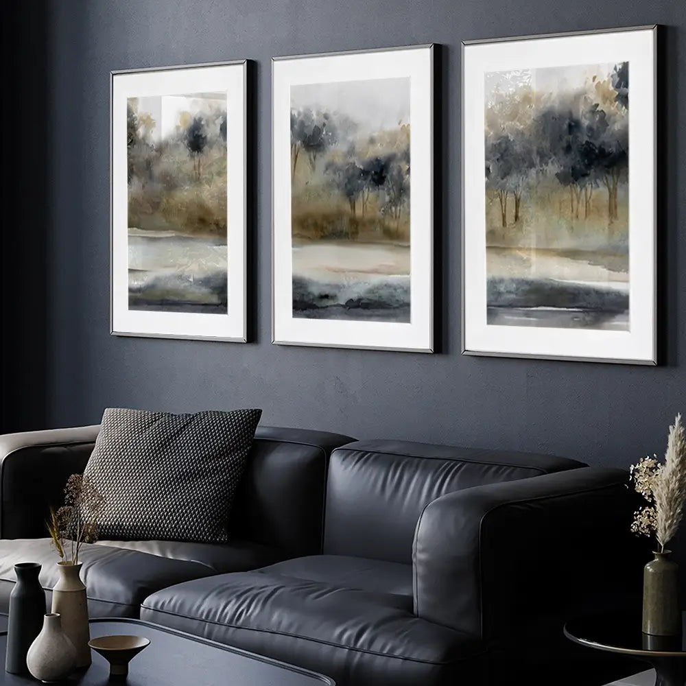 Serene River Framed Art Print Trio Serene River Framed Art Print Trio wall art product Carol Robinson
