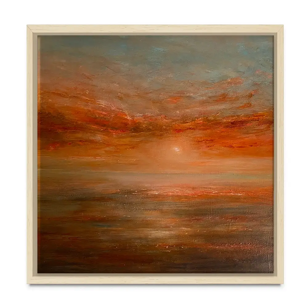 Serene Setting Sun Canvas Print Serene Setting Sun Canvas Print wall art product Craig Askew