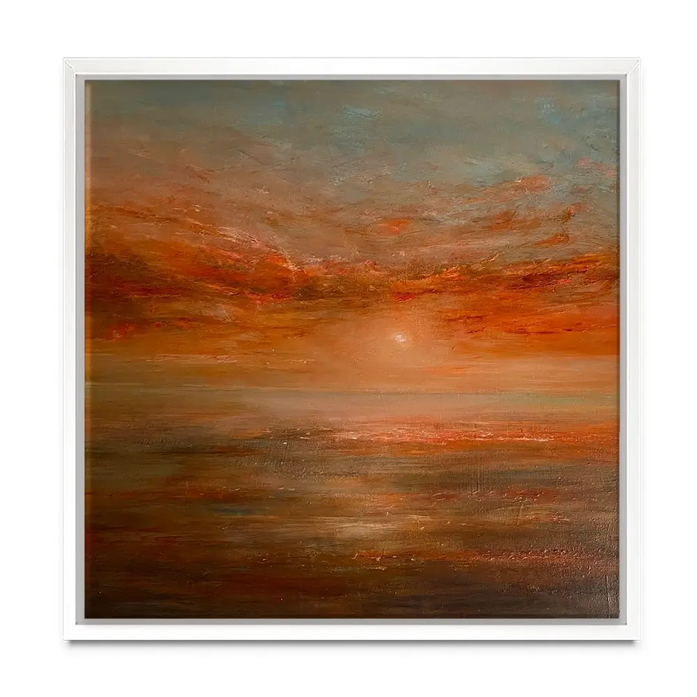Serene Setting Sun Canvas Print Serene Setting Sun Canvas Print wall art product Craig Askew