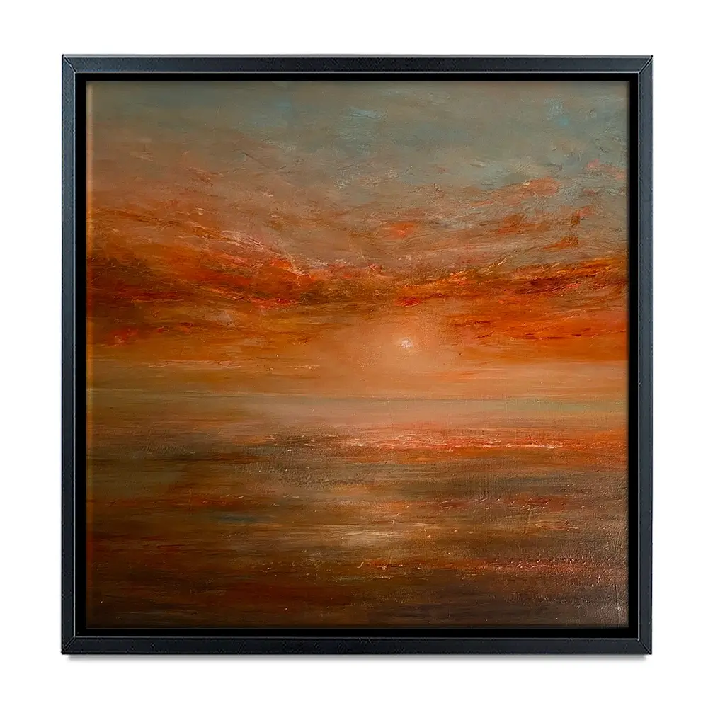 Serene Setting Sun Canvas Print Serene Setting Sun Canvas Print wall art product Craig Askew