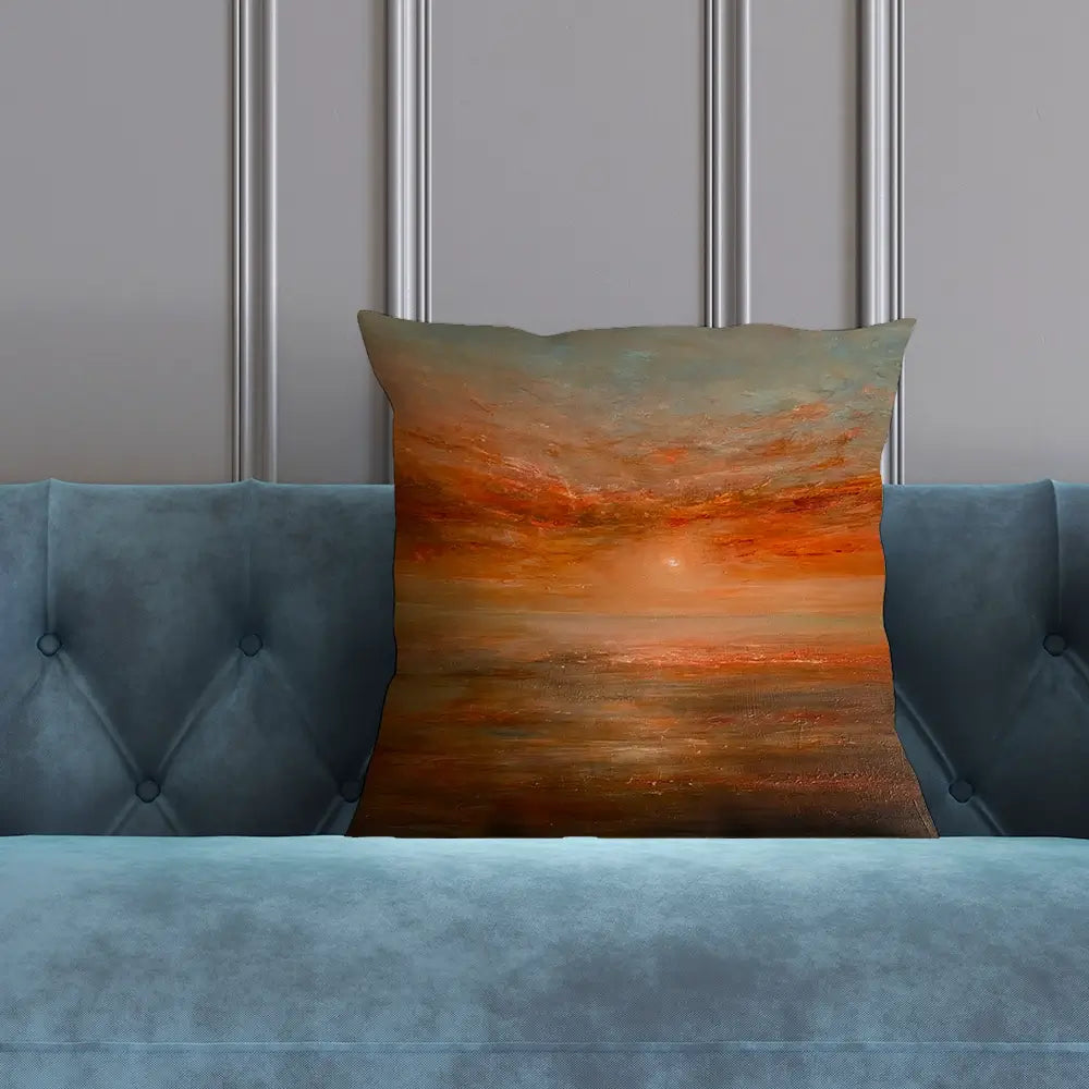 Serene Setting Sun Cushion Serene Setting Sun Cushion wall art product Craig Askew