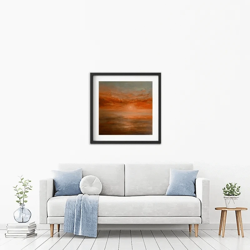 Serene Setting Sun Framed Art Print Serene Setting Sun Framed Art Print wall art product Craig Askew