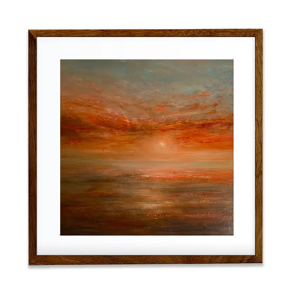 Serene Setting Sun Framed Art Print Serene Setting Sun Framed Art Print wall art product Craig Askew