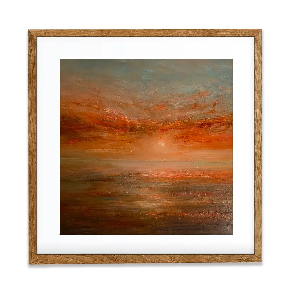Serene Setting Sun Framed Art Print Serene Setting Sun Framed Art Print wall art product Craig Askew