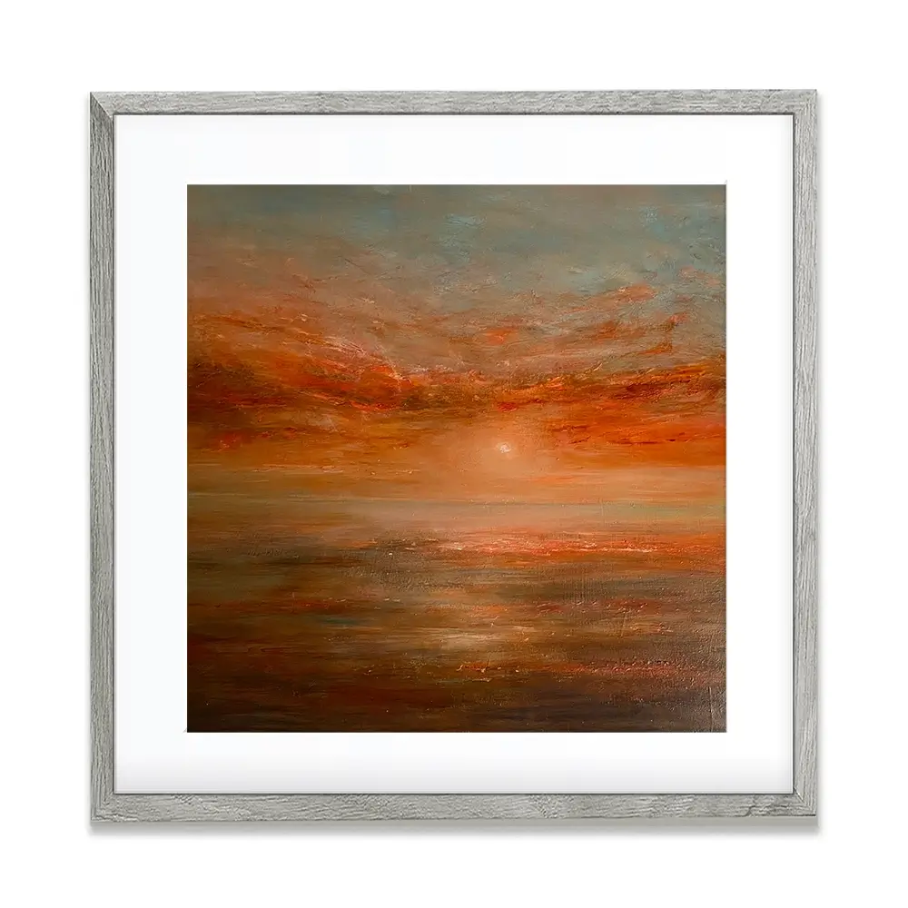 Serene Setting Sun Framed Art Print Serene Setting Sun Framed Art Print wall art product Craig Askew