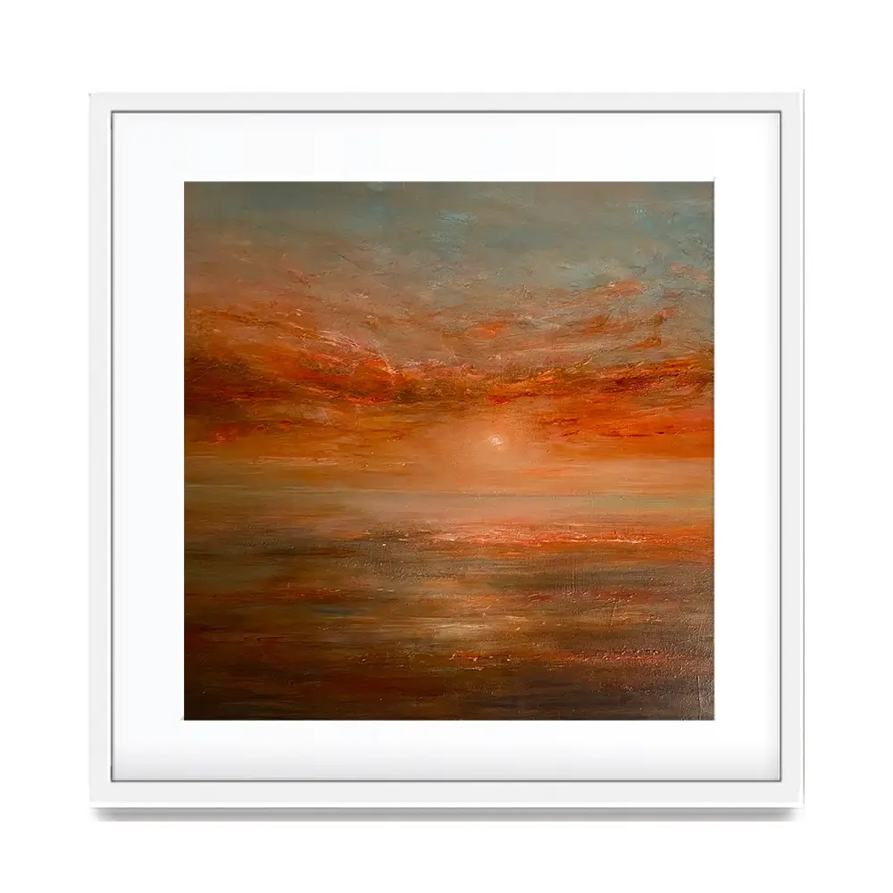 Serene Setting Sun Framed Art Print Serene Setting Sun Framed Art Print wall art product Craig Askew