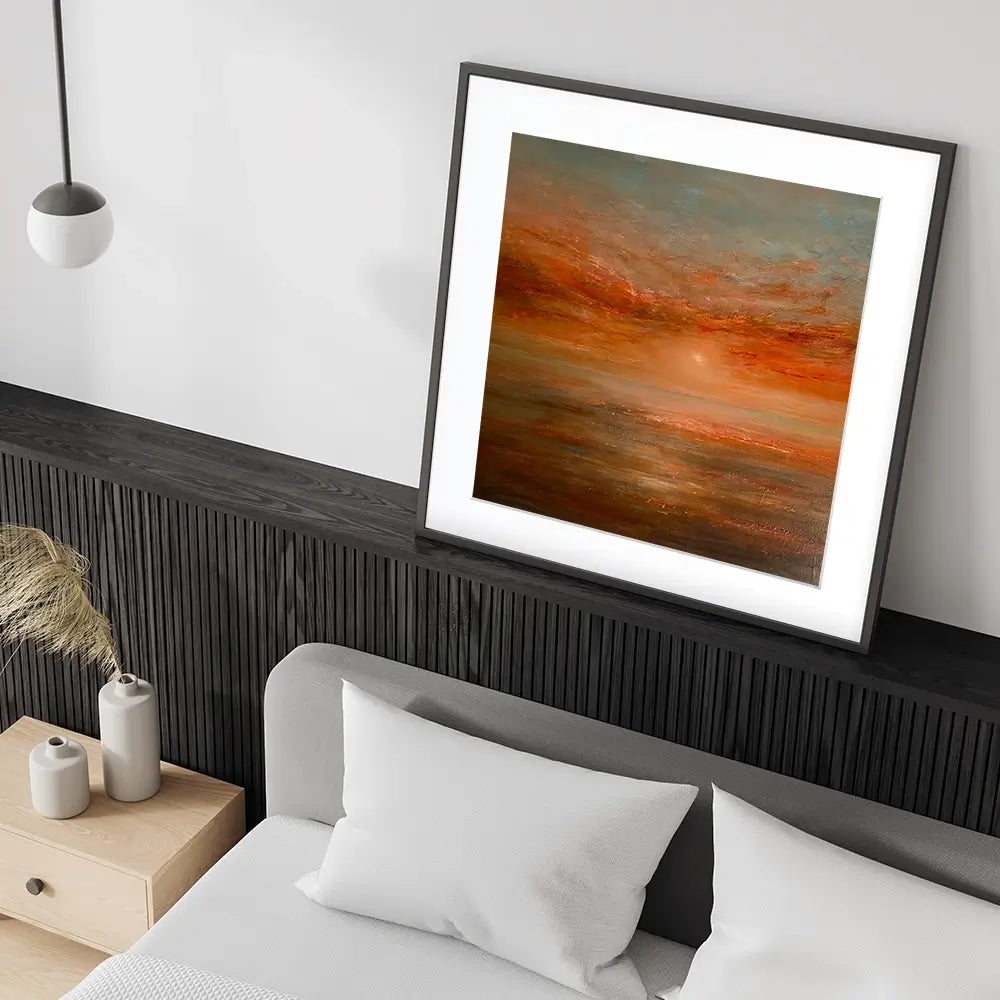 Serene Setting Sun Framed Art Print Serene Setting Sun Framed Art Print wall art product Craig Askew