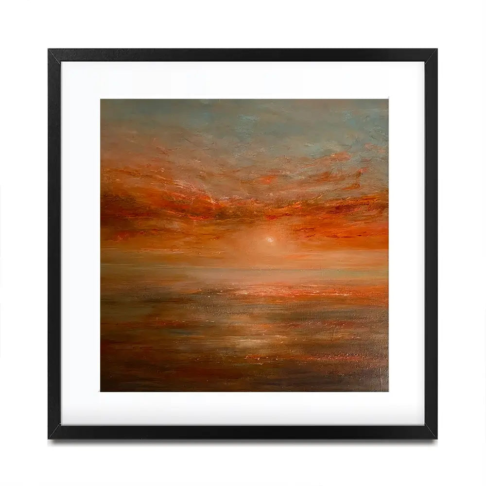 Serene Setting Sun Framed Art Print Serene Setting Sun Framed Art Print wall art product Craig Askew