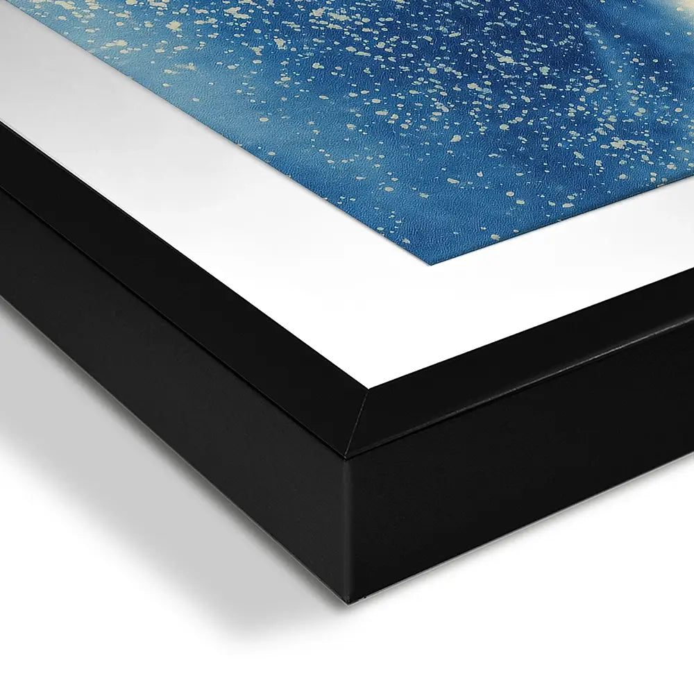Serene Shoreline Flow Framed Art Print Serene Shoreline Flow Framed Art Print wall art product Chromatic Storm Studio