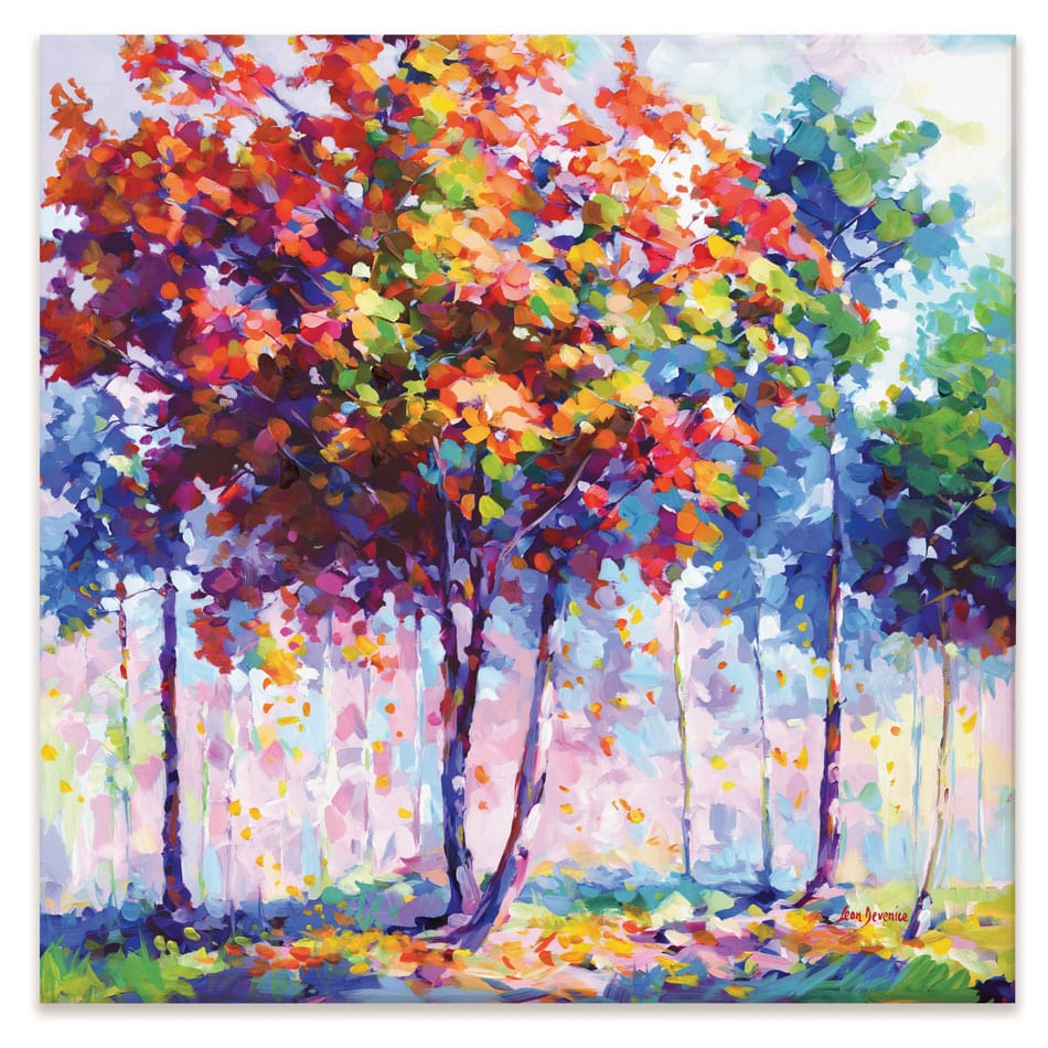 Shades Of Solitude Canvas Print wall art product Leon Devenice