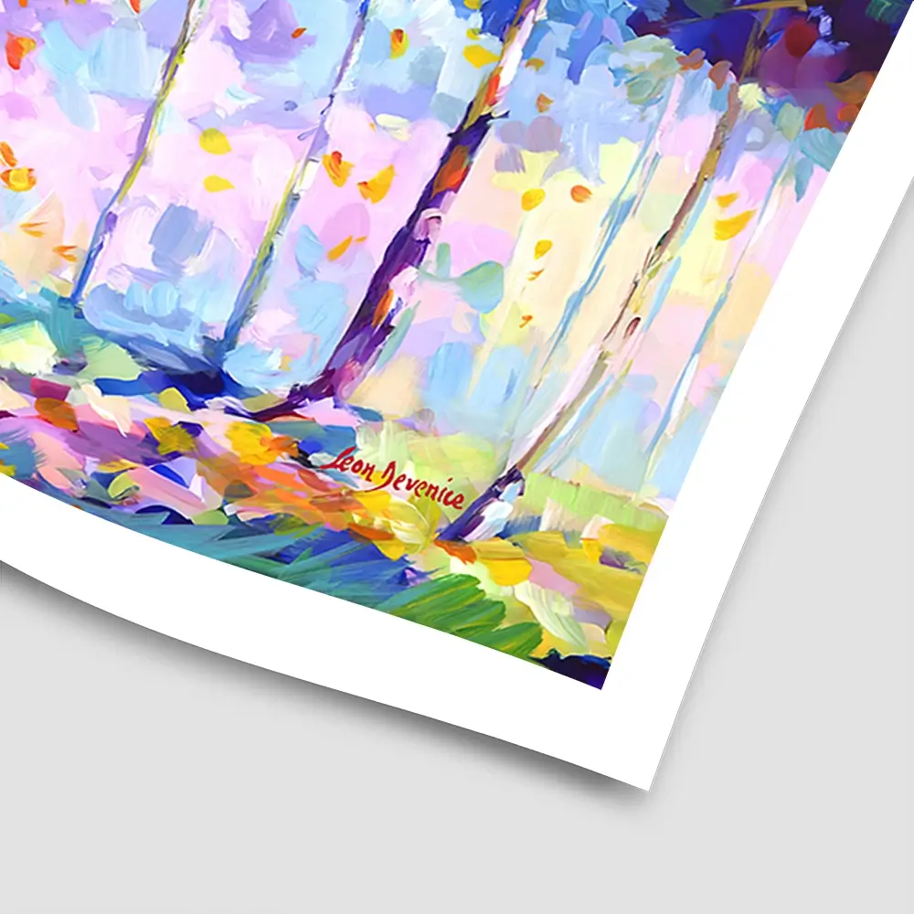 Shades Of Solitude Square Art Print Shades Of Solitude Square Art Print wall art product Leon Devenice