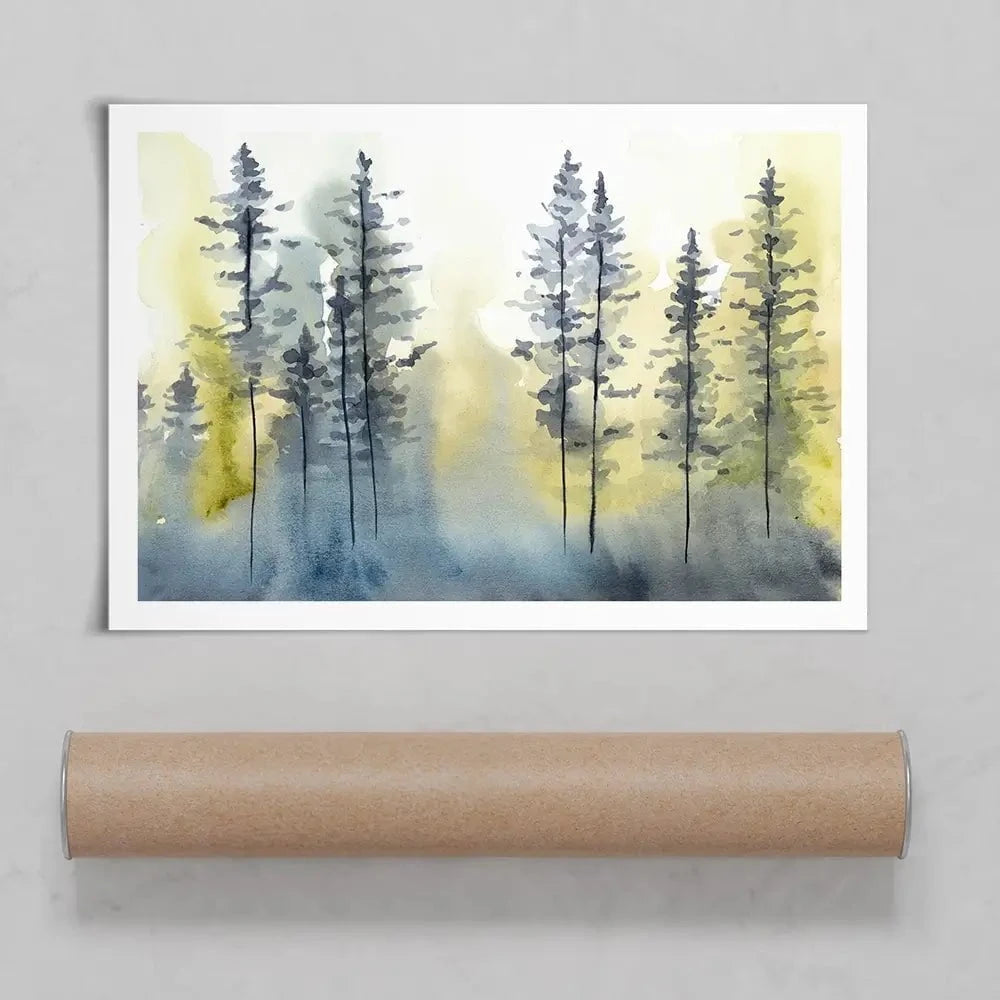 Shadow Forest Art Print Shadow Forest Art Print wall art product Chariklia Zarris