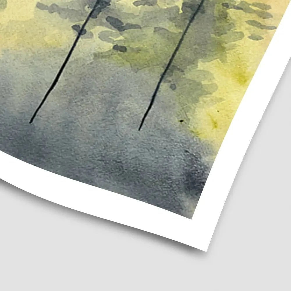 Shadow Forest Art Print Shadow Forest Art Print wall art product Chariklia Zarris