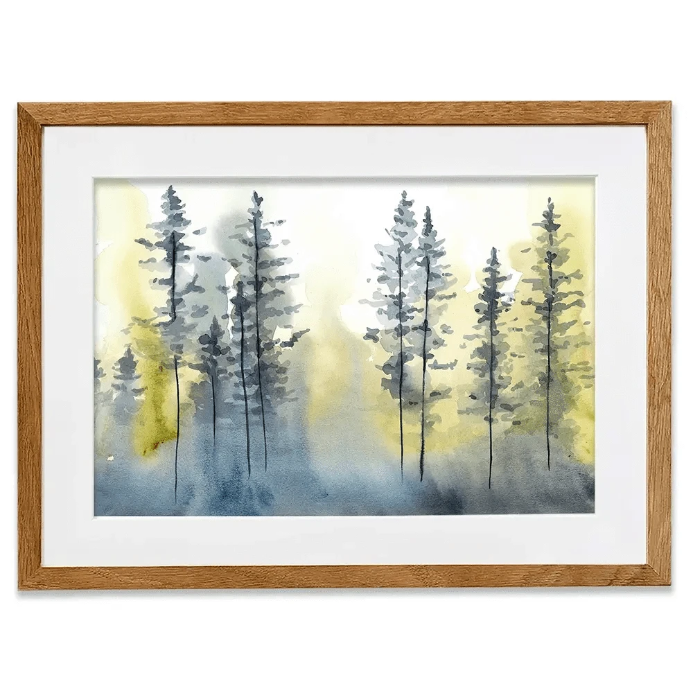 Shadow Forest Framed Art Print Shadow Forest Framed Art Print wall art product Chariklia Zarris