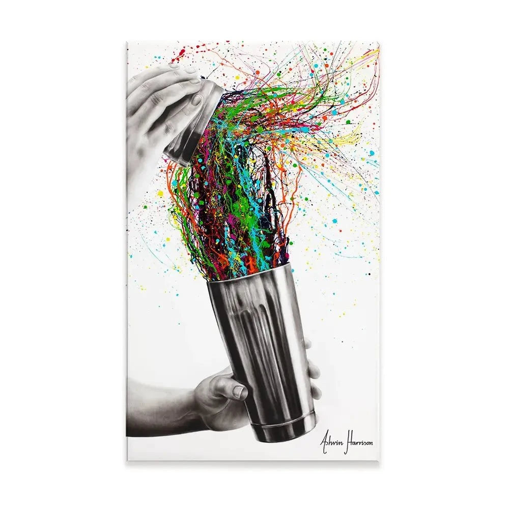 Shake It Canvas Print Shake It Canvas Print wall art product Ashvin Harrison