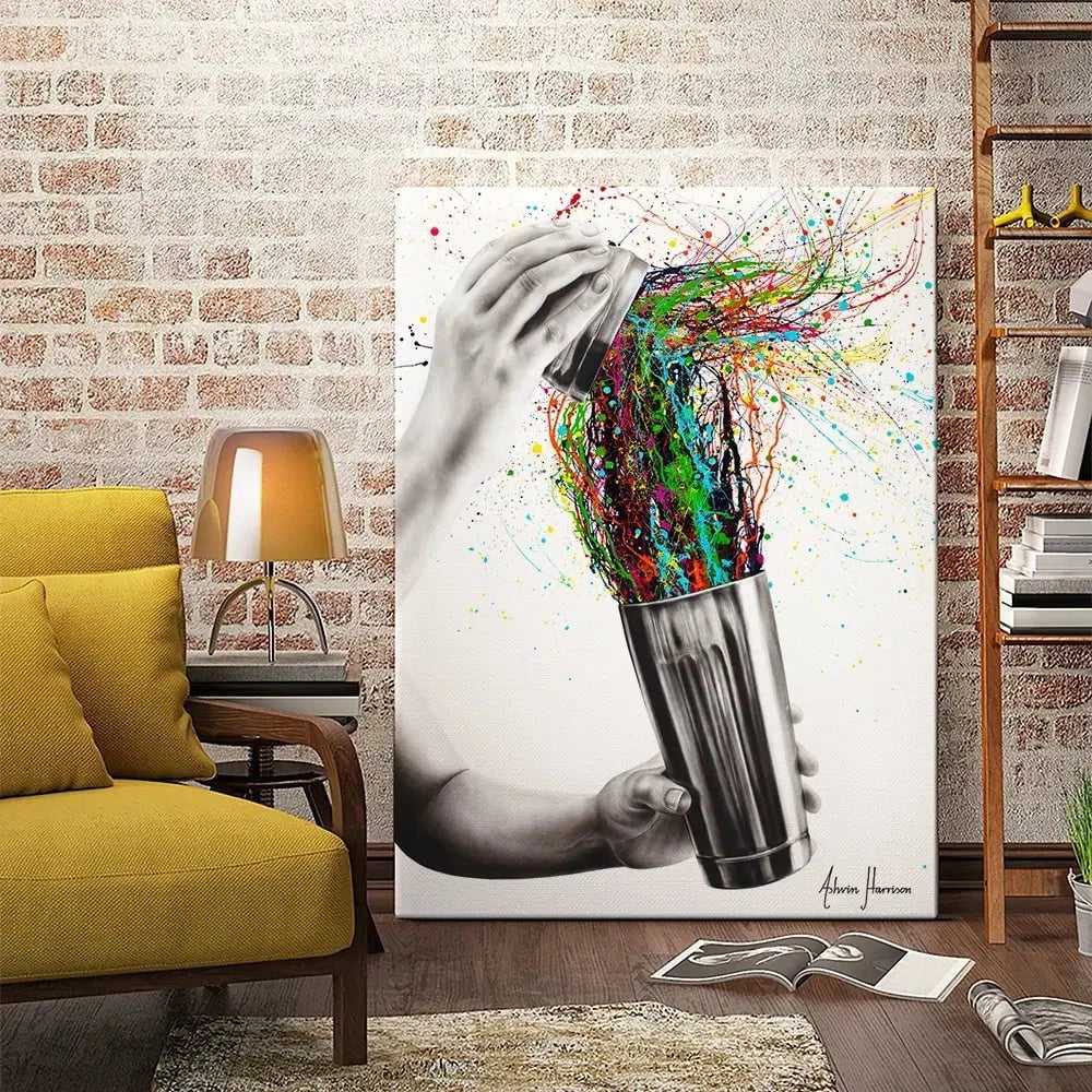 Shake It Canvas Print Shake It Canvas Print wall art product Ashvin Harrison