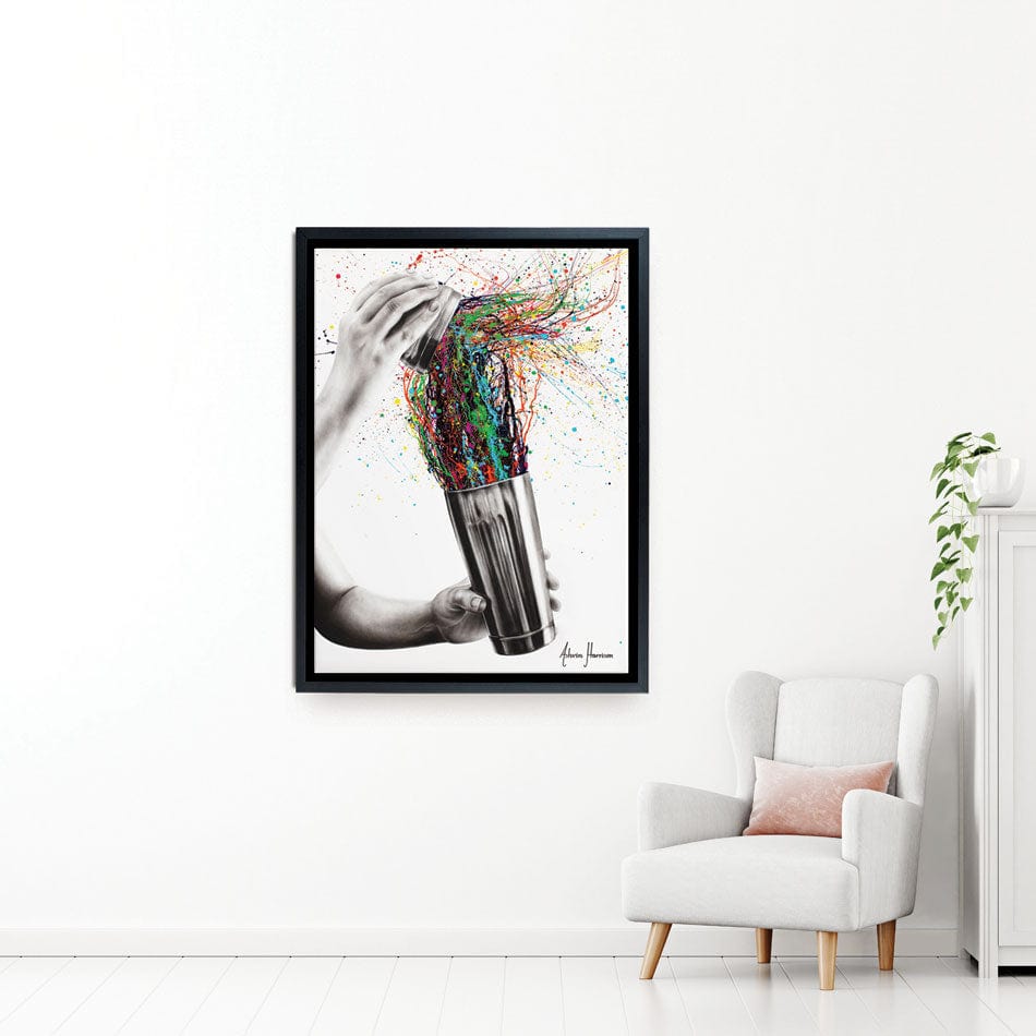 Shake It Canvas Print wall art product Ashvin Harrison