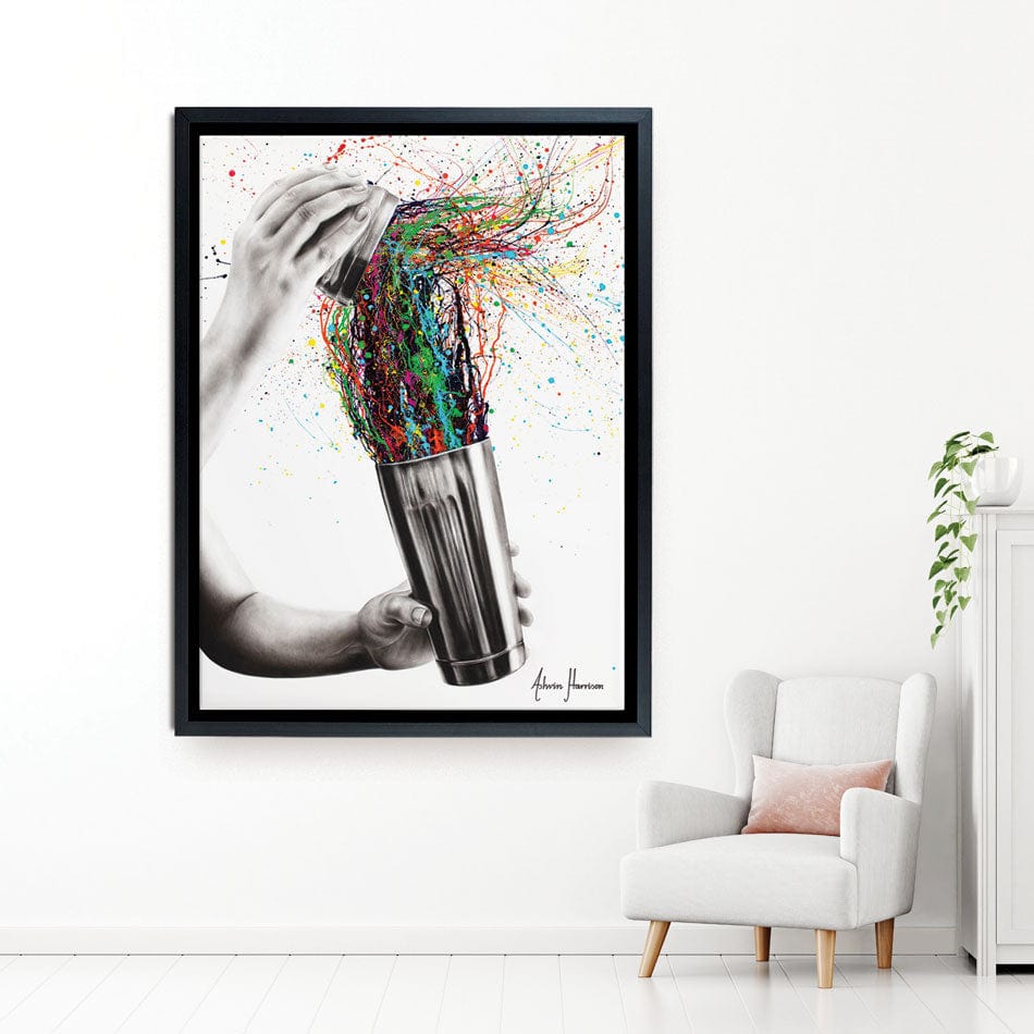 Shake It Canvas Print wall art product Ashvin Harrison