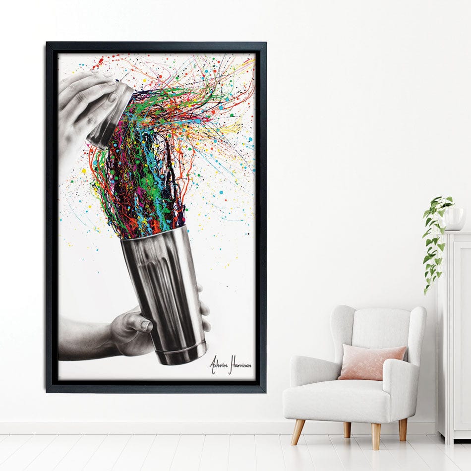 Shake It Canvas Print wall art product Ashvin Harrison