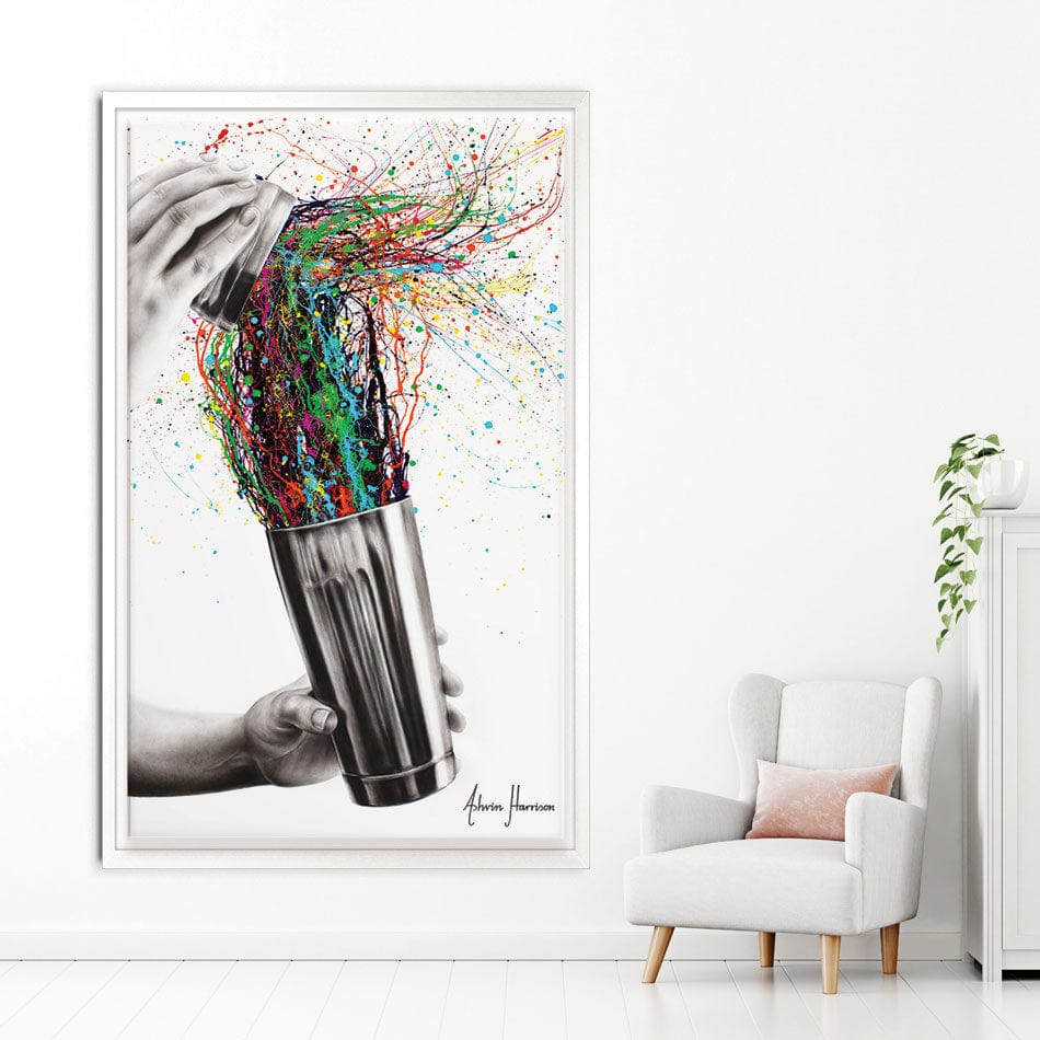 Shake It Canvas Print wall art product Ashvin Harrison