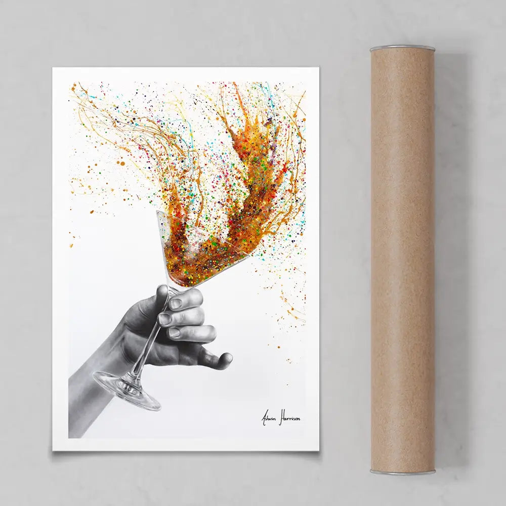 Shaken, Not Stirred Art Print Shaken, Not Stirred Art Print wall art product Ashvin Harrison