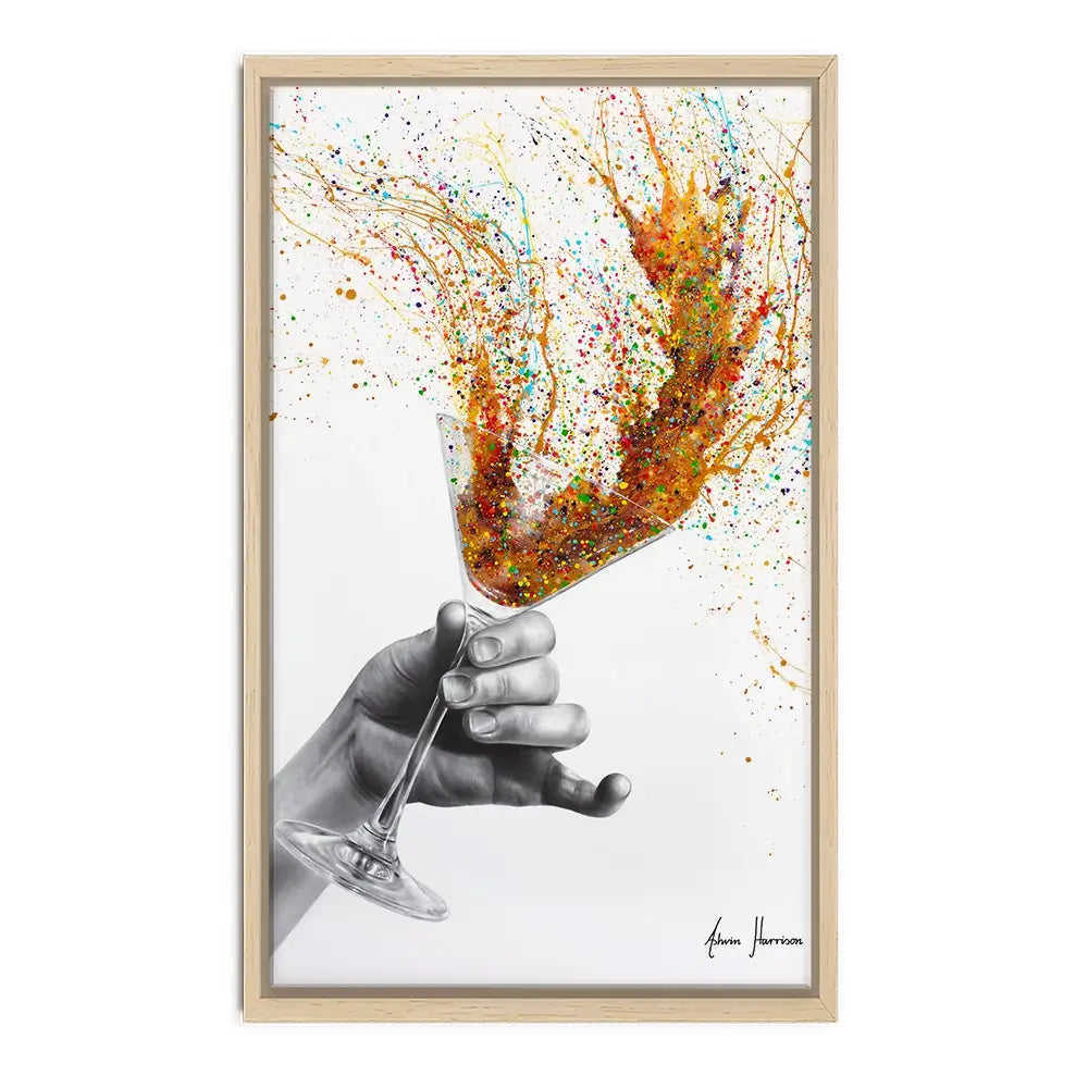 Shaken, Not Stirred Canvas Print Shaken, Not Stirred Canvas Print wall art product Ashvin Harrison