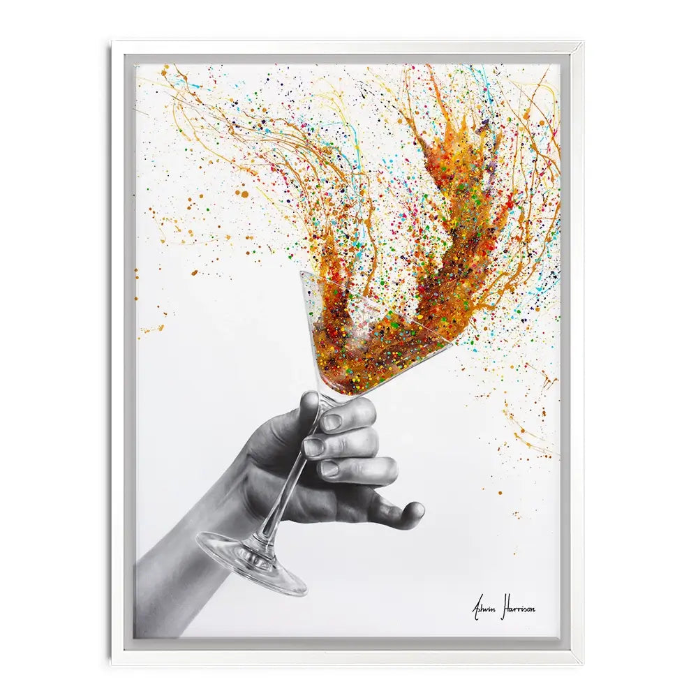 Shaken, Not Stirred Canvas Print Shaken, Not Stirred Canvas Print wall art product Ashvin Harrison
