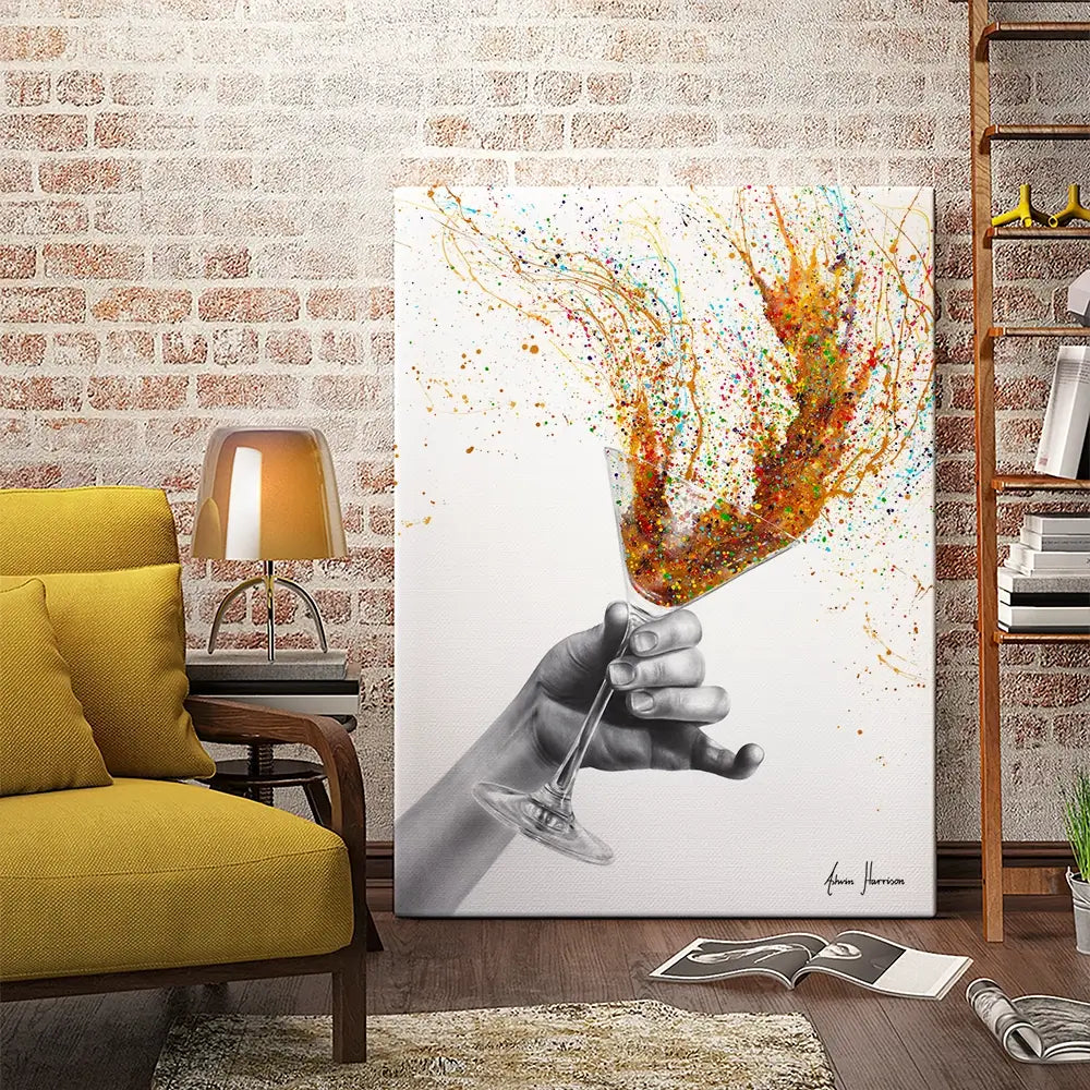 Shaken, Not Stirred Canvas Print Shaken, Not Stirred Canvas Print wall art product Ashvin Harrison