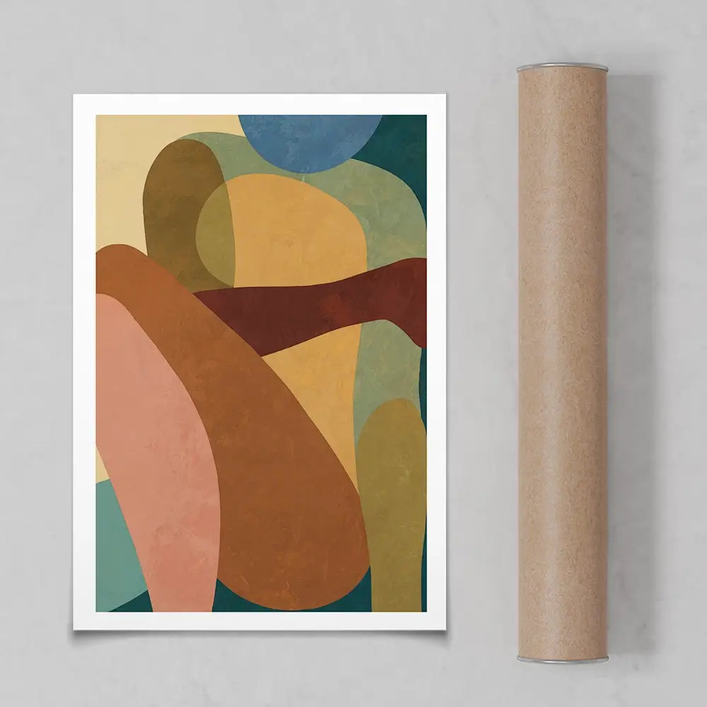 Shapely Figurative Art Print Shapely Figurative Art Print wall art product Victoria Barnes