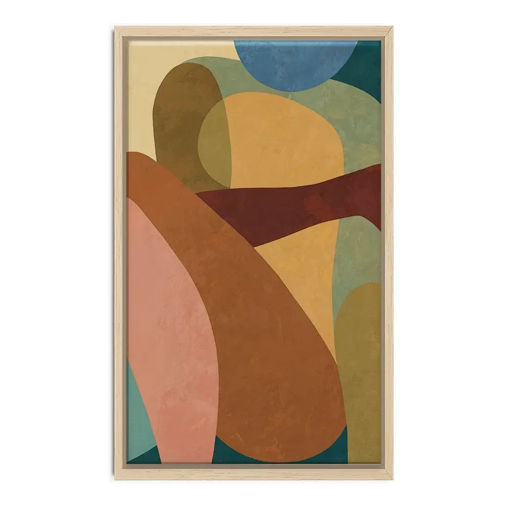 Shapely Figurative Canvas Print Shapely Figurative Canvas Print wall art product Victoria Barnes