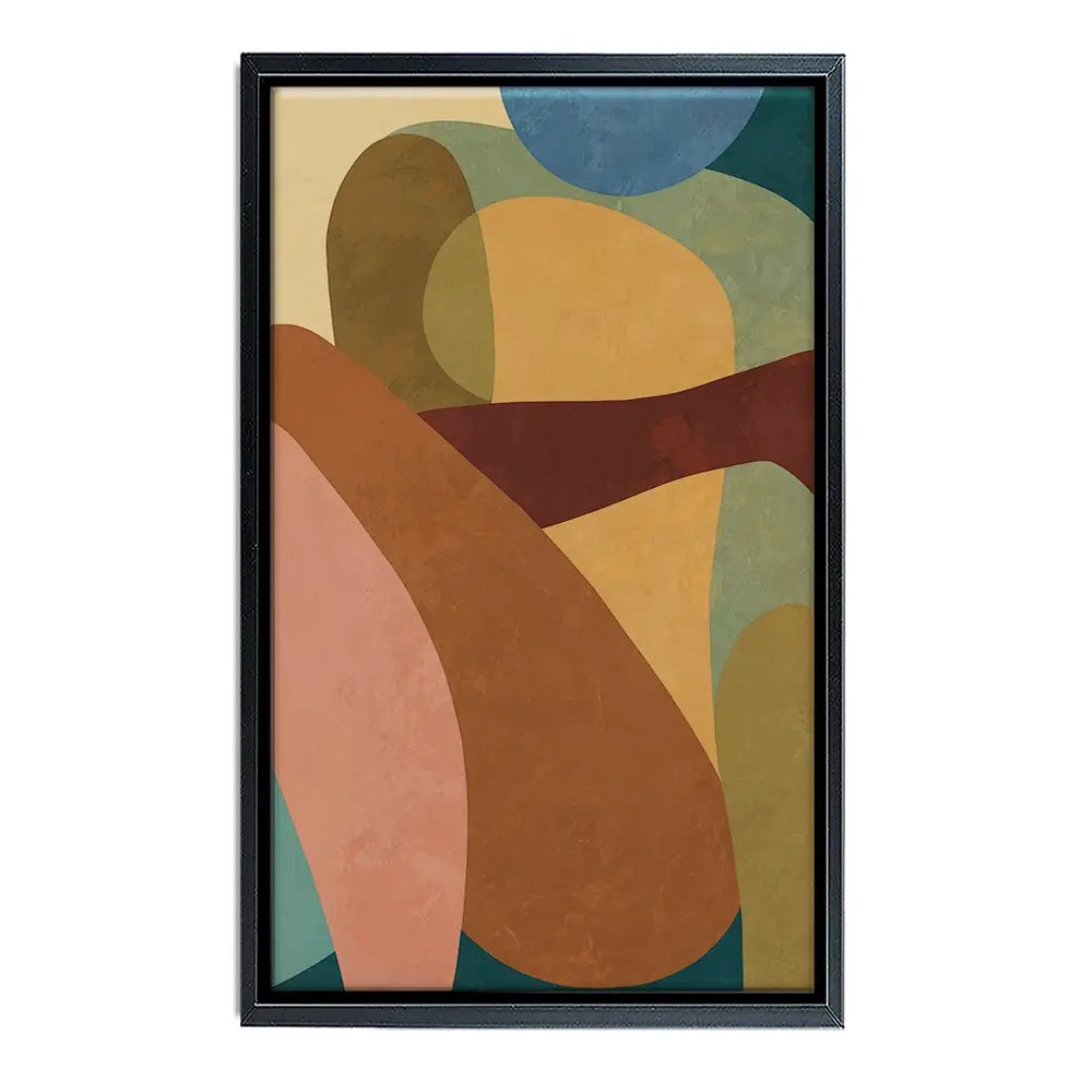 Shapely Figurative Canvas Print Shapely Figurative Canvas Print wall art product Victoria Barnes