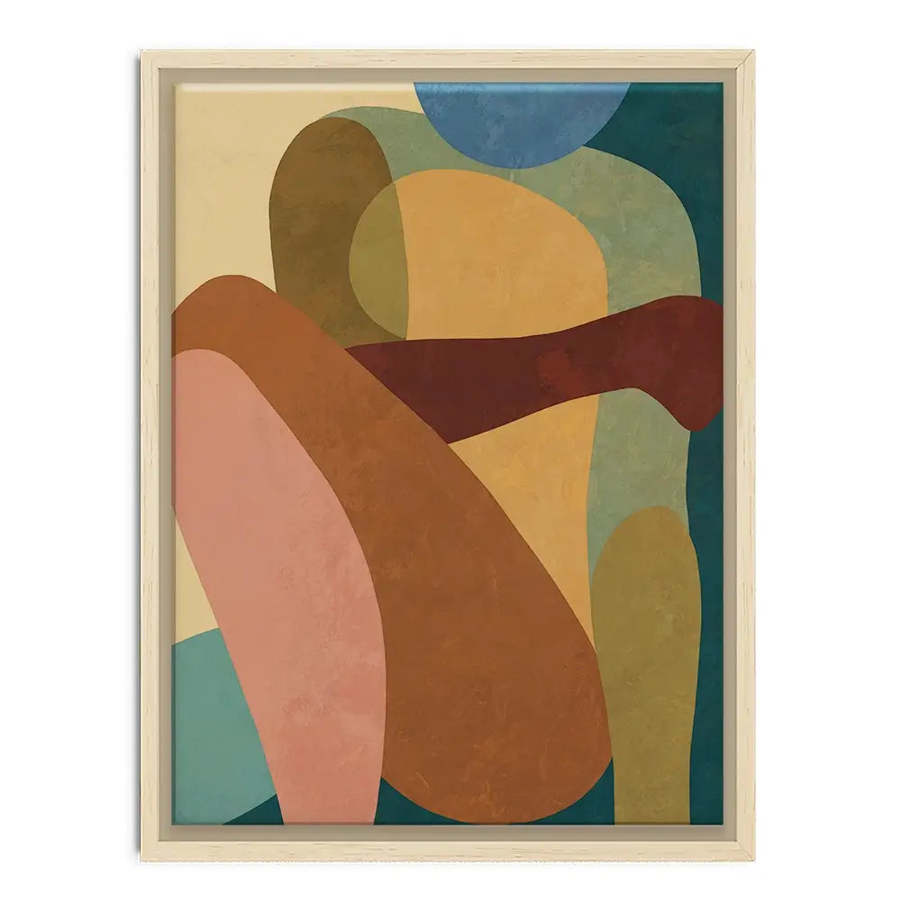 Shapely Figurative Canvas Print Shapely Figurative Canvas Print wall art product Victoria Barnes