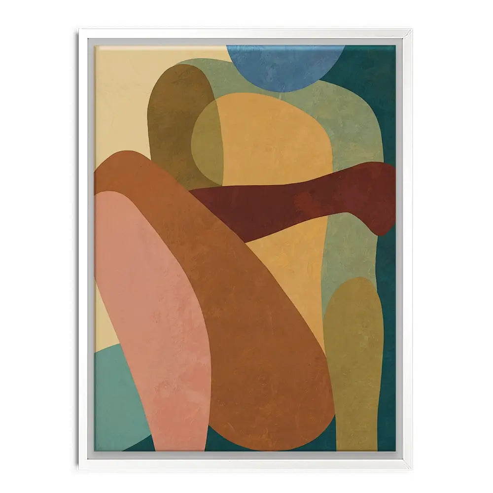 Shapely Figurative Canvas Print Shapely Figurative Canvas Print wall art product Victoria Barnes
