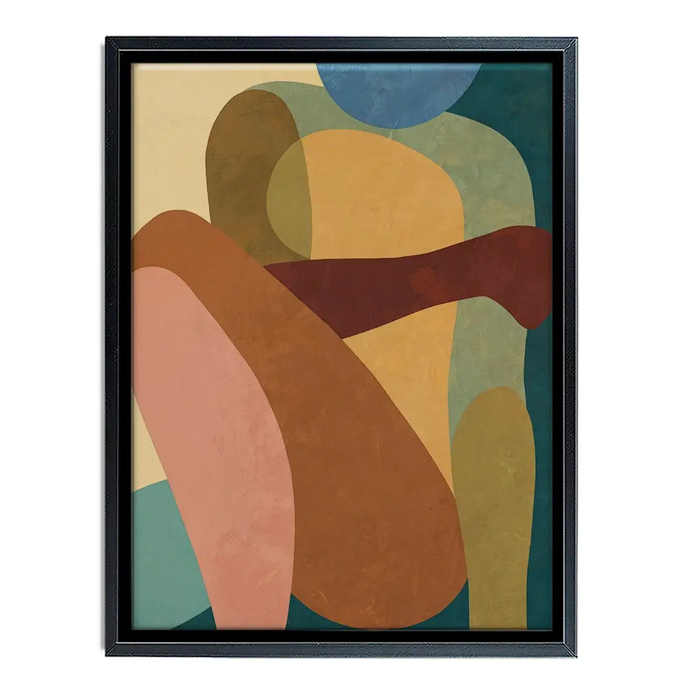 Shapely Figurative Canvas Print Shapely Figurative Canvas Print wall art product Victoria Barnes