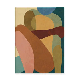 Shapely Figurative Canvas Print Shapely Figurative Canvas Print wall art product Victoria Barnes