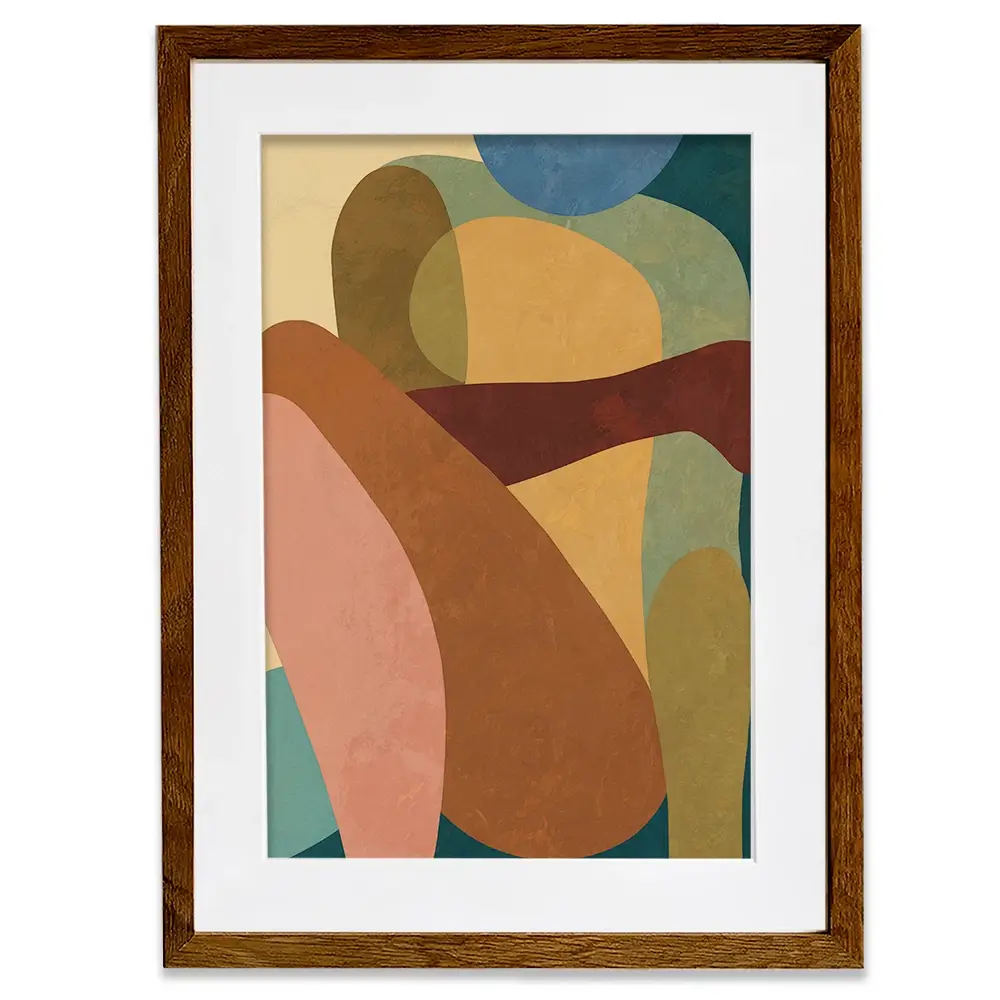 Shapely Figurative Framed Art Print Shapely Figurative Framed Art Print wall art product Victoria Barnes