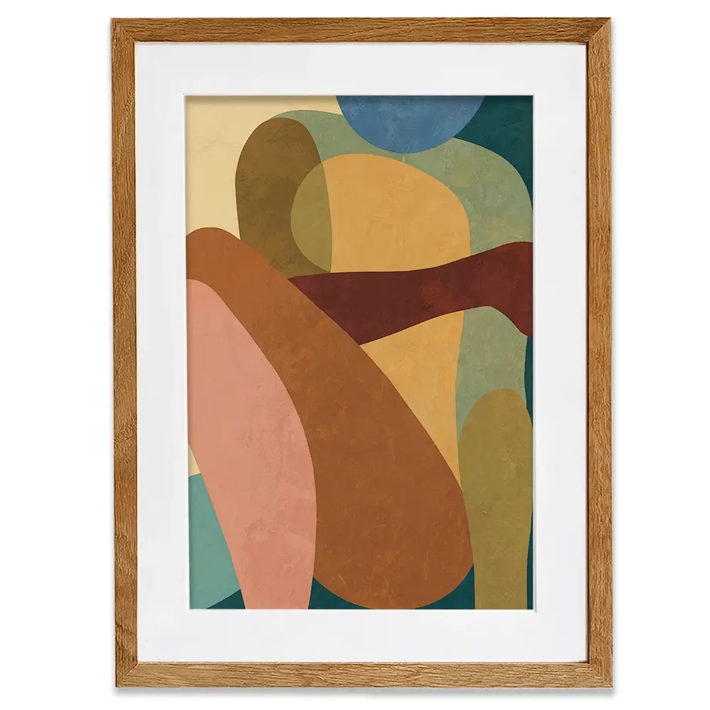 Shapely Figurative Framed Art Print Shapely Figurative Framed Art Print wall art product Victoria Barnes