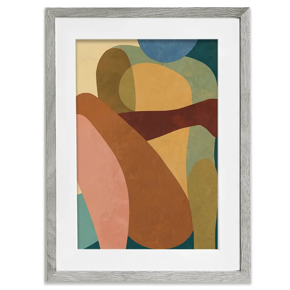 Shapely Figurative Framed Art Print Shapely Figurative Framed Art Print wall art product Victoria Barnes