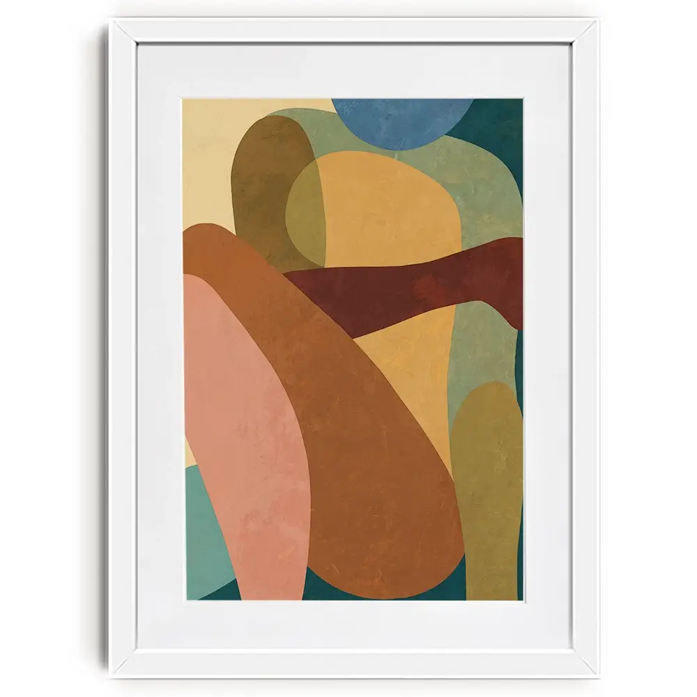 Shapely Figurative Framed Art Print Shapely Figurative Framed Art Print wall art product Victoria Barnes
