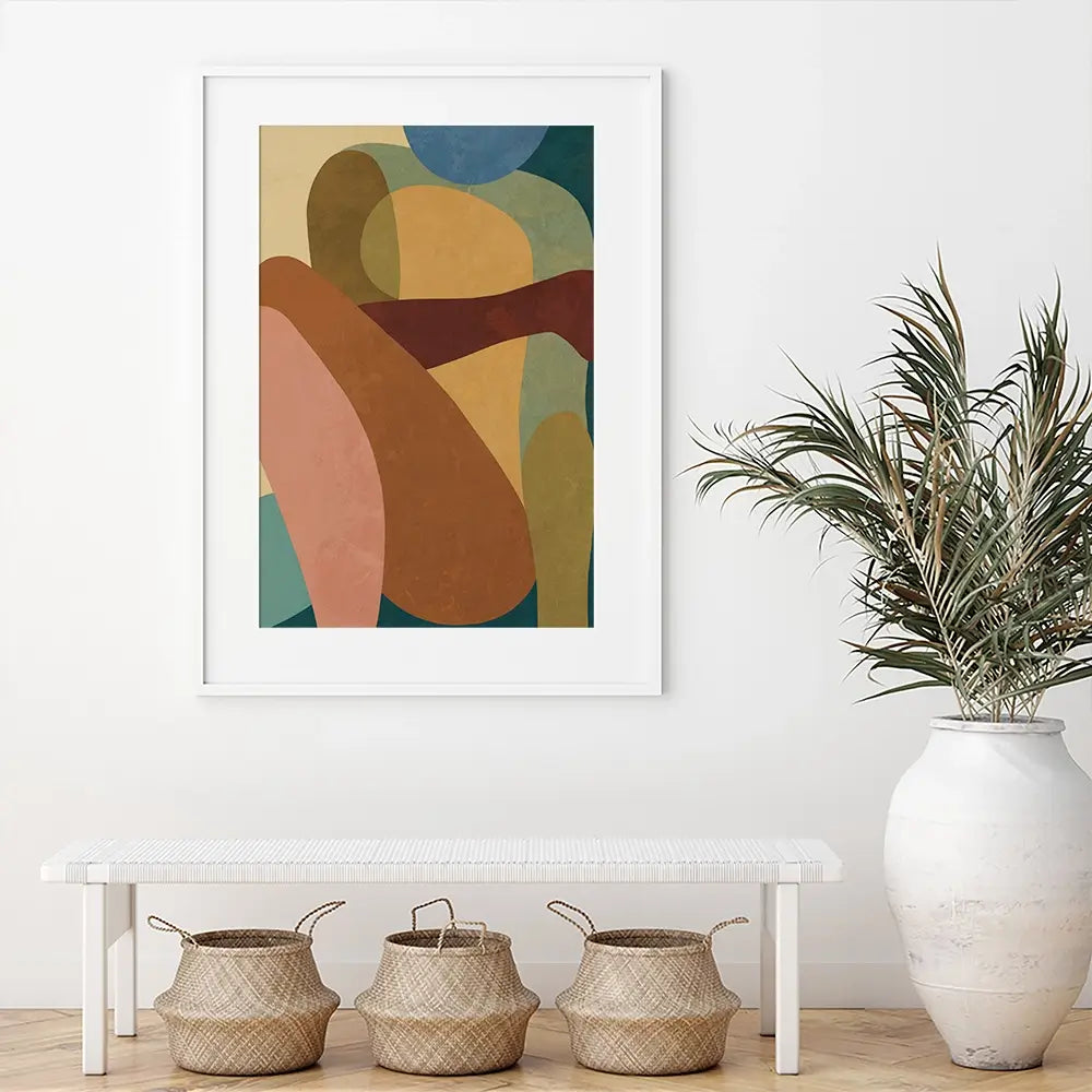 Shapely Figurative Framed Art Print Shapely Figurative Framed Art Print wall art product Victoria Barnes