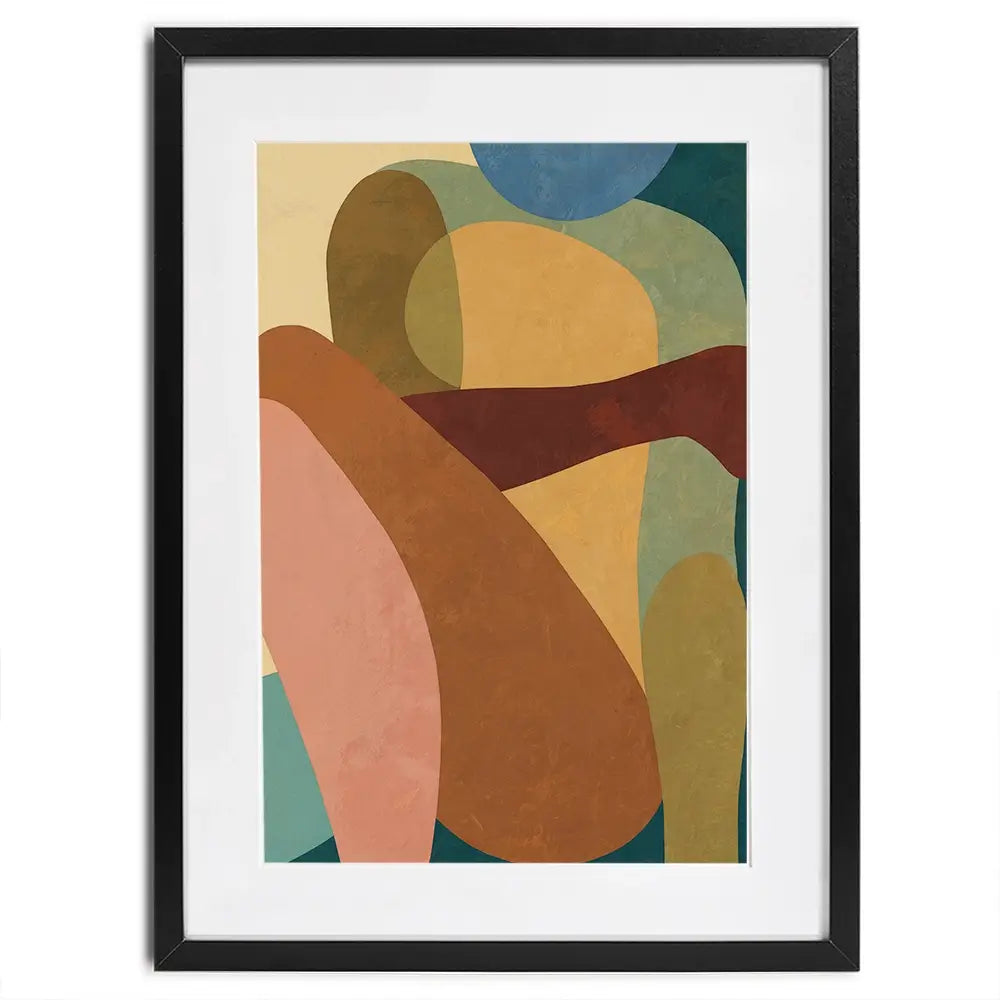 Shapely Figurative Framed Art Print Shapely Figurative Framed Art Print wall art product Victoria Barnes